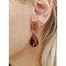 Merlot earrings