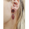 Merlot earrings