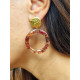 Vine leaves earrings