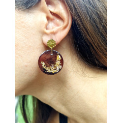 Merlot and xinomavro earrings