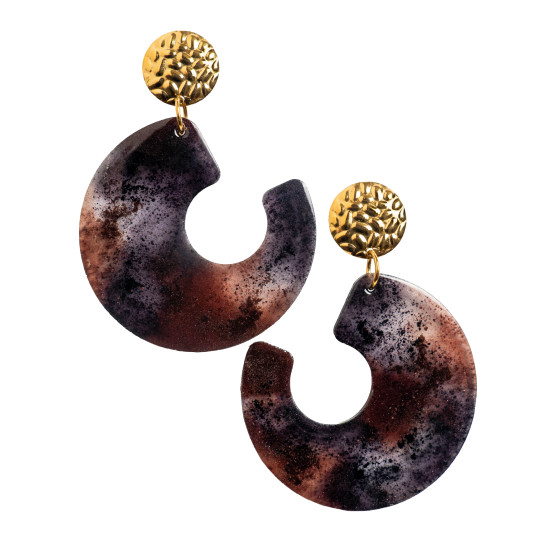 Merlot and xinomavro earrings