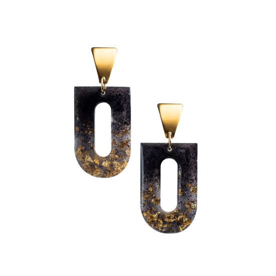 Merlot earrings
