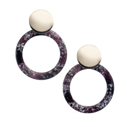 Merlot earrings