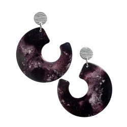 Merlot earrings