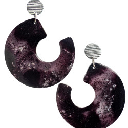 Merlot earrings