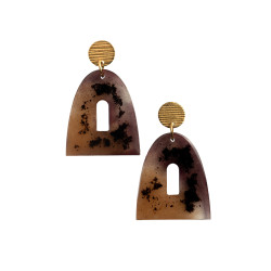Merlot and malagousia earrings