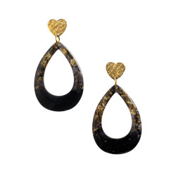 Merlot earrings
