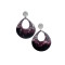 Merlot earrings