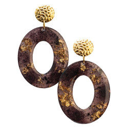 Merlot earrings