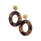 Merlot earrings