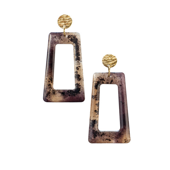 Merlot and malagousia earrings