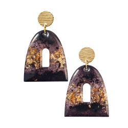 Merlot earrings