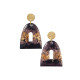 Merlot earrings