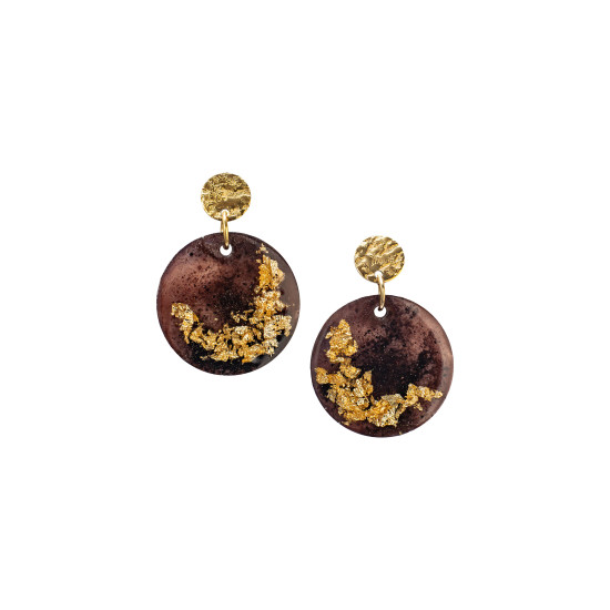 Merlot and xinomavro earrings